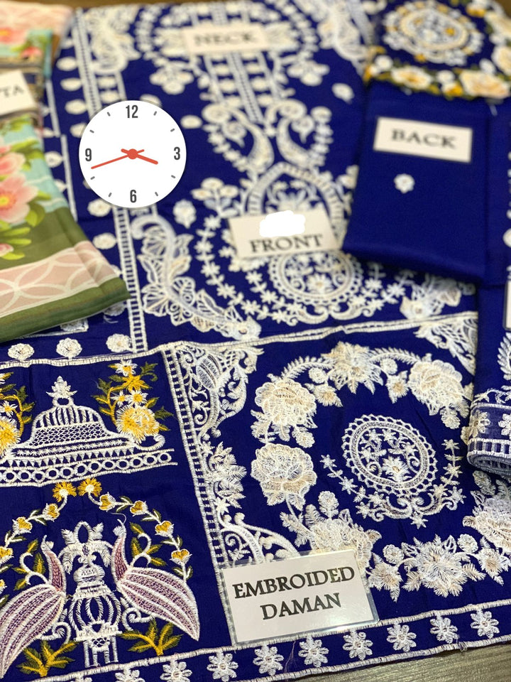 Crimson Cotton Suit-Aarasta