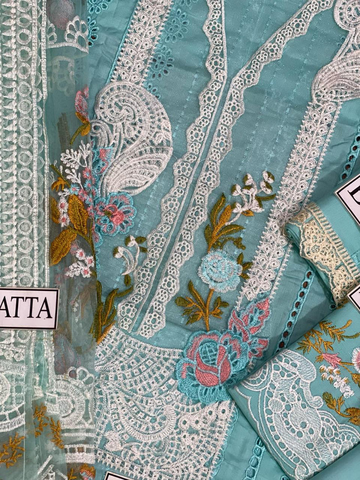 Crimson Cotton Suit-Aarasta