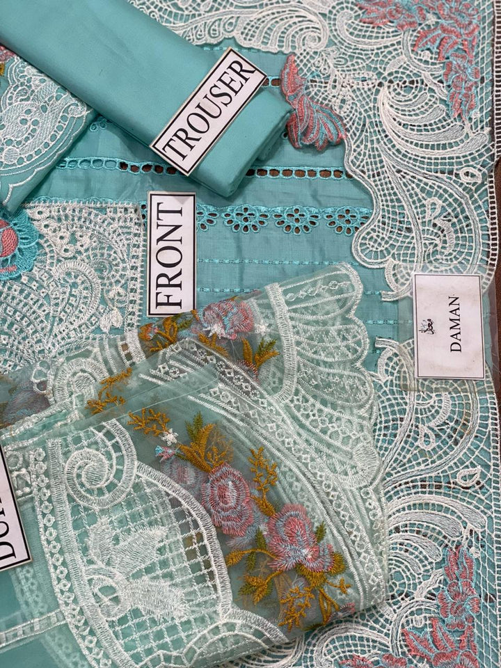 Crimson Cotton Suit-Aarasta