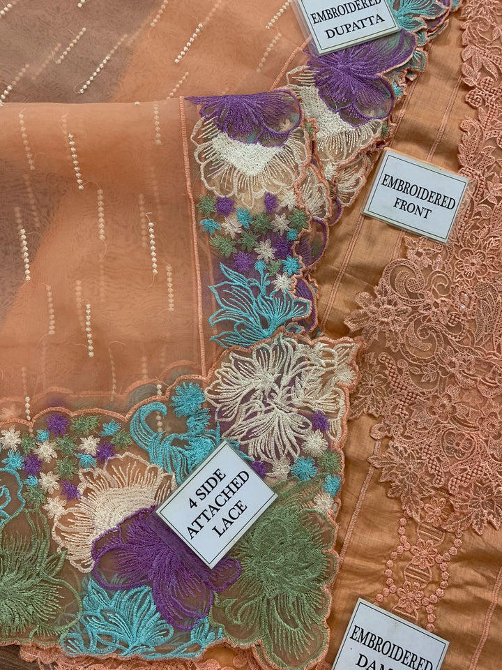 Crimson Cotton Suit-Aarasta