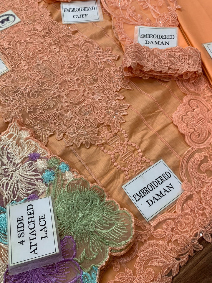 Crimson Cotton Suit-Aarasta