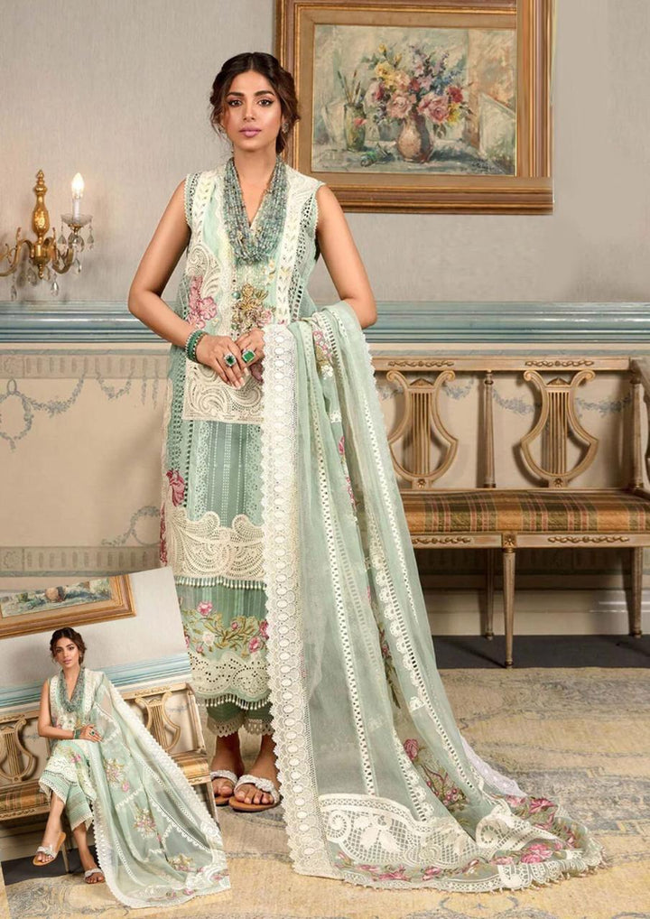 Crimson Cotton Suit-Ferozi-Cotton-Aarasta