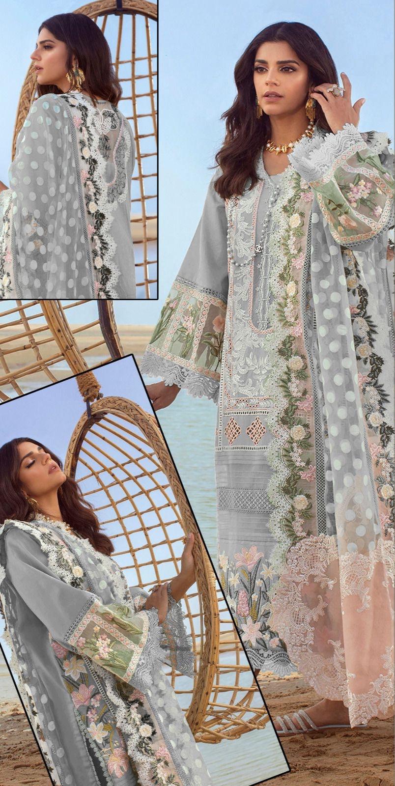 Crimson Cotton Suit-Grey-Cotton-Aarasta