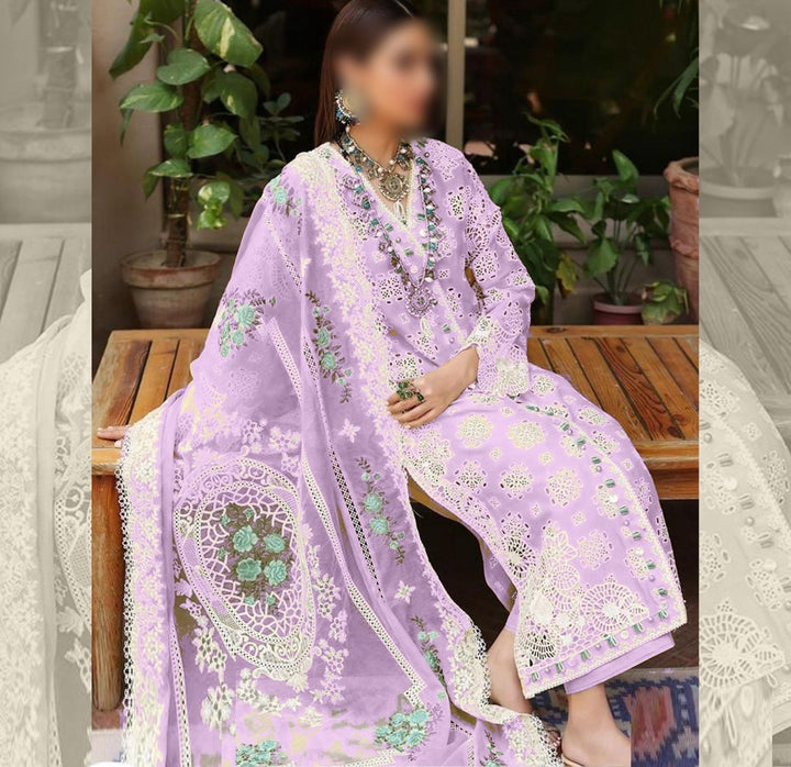 Crimson Cotton Suit-Purple-Cotton-Aarasta