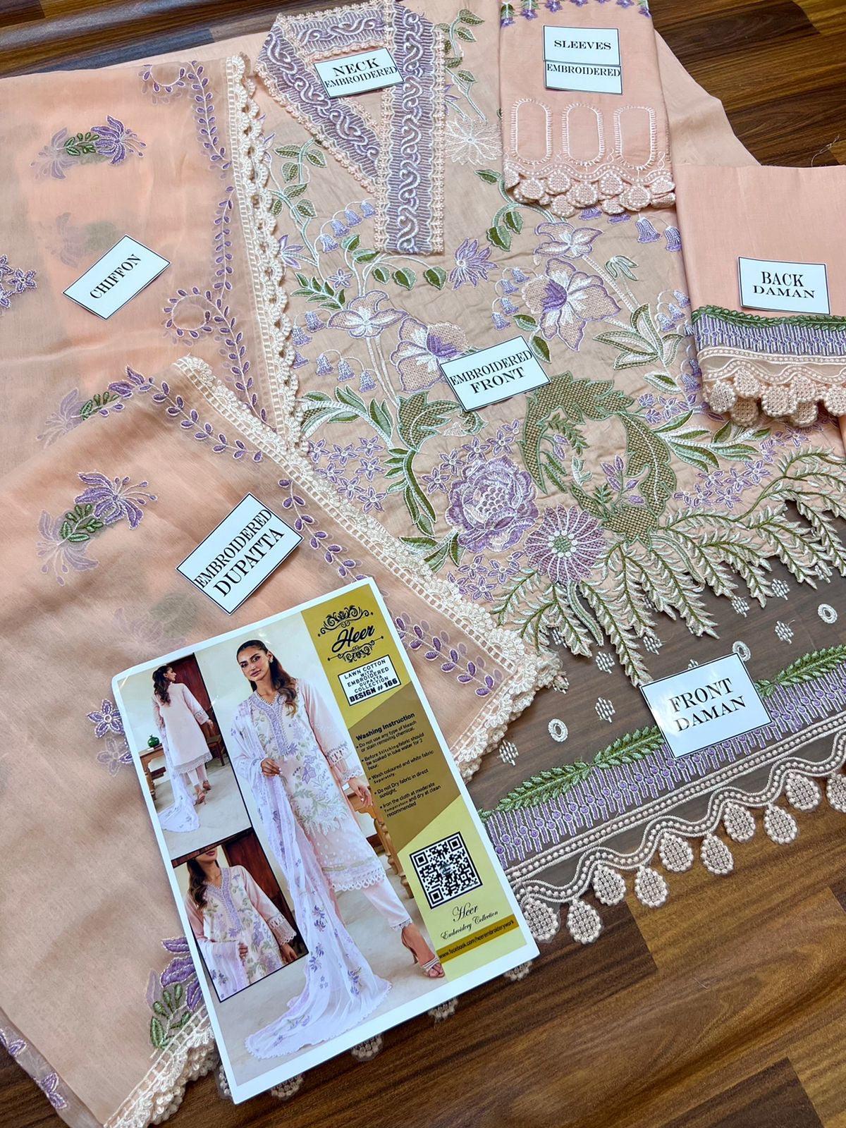 Elaf Cotton Suit-Aarasta