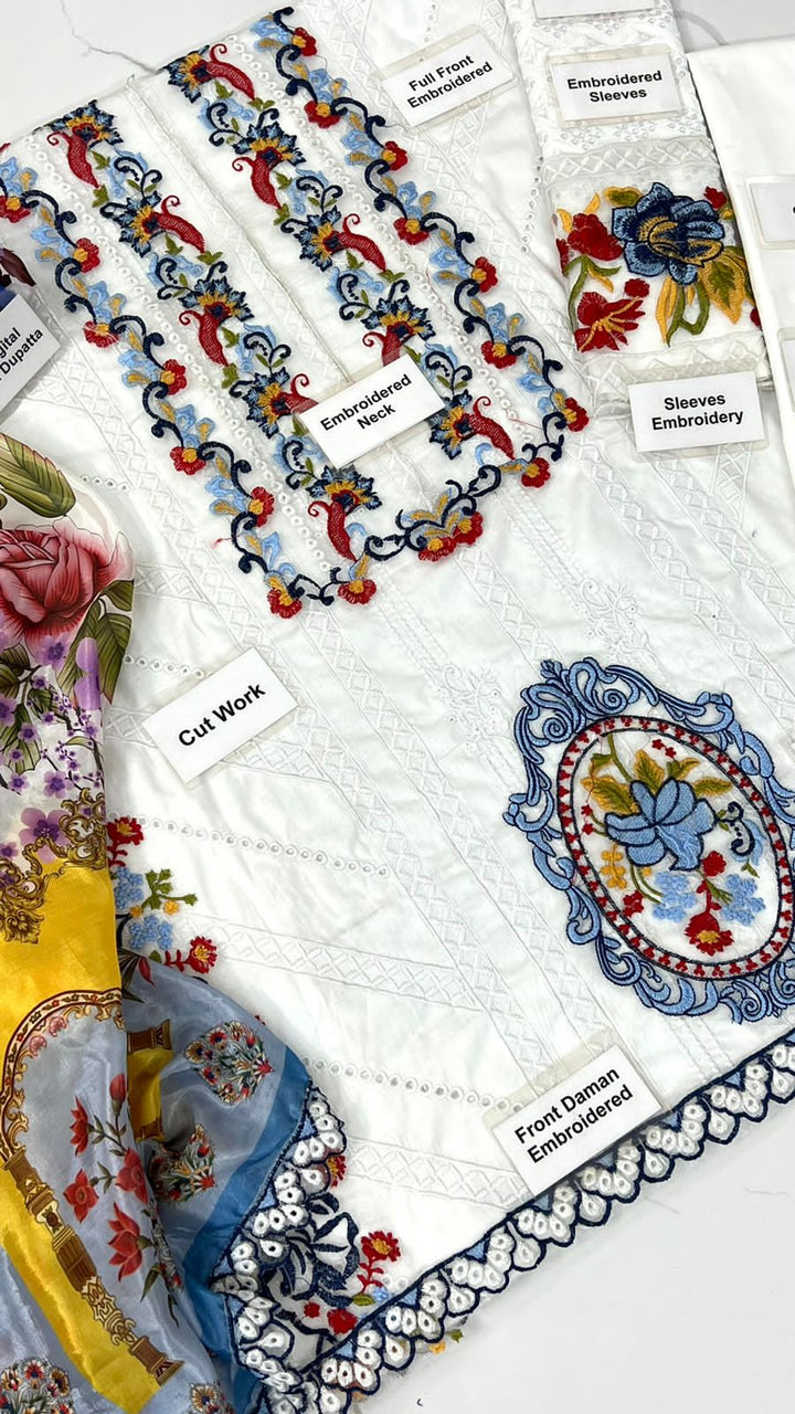 Faiza Saqlain Cotton Suit-Aarasta