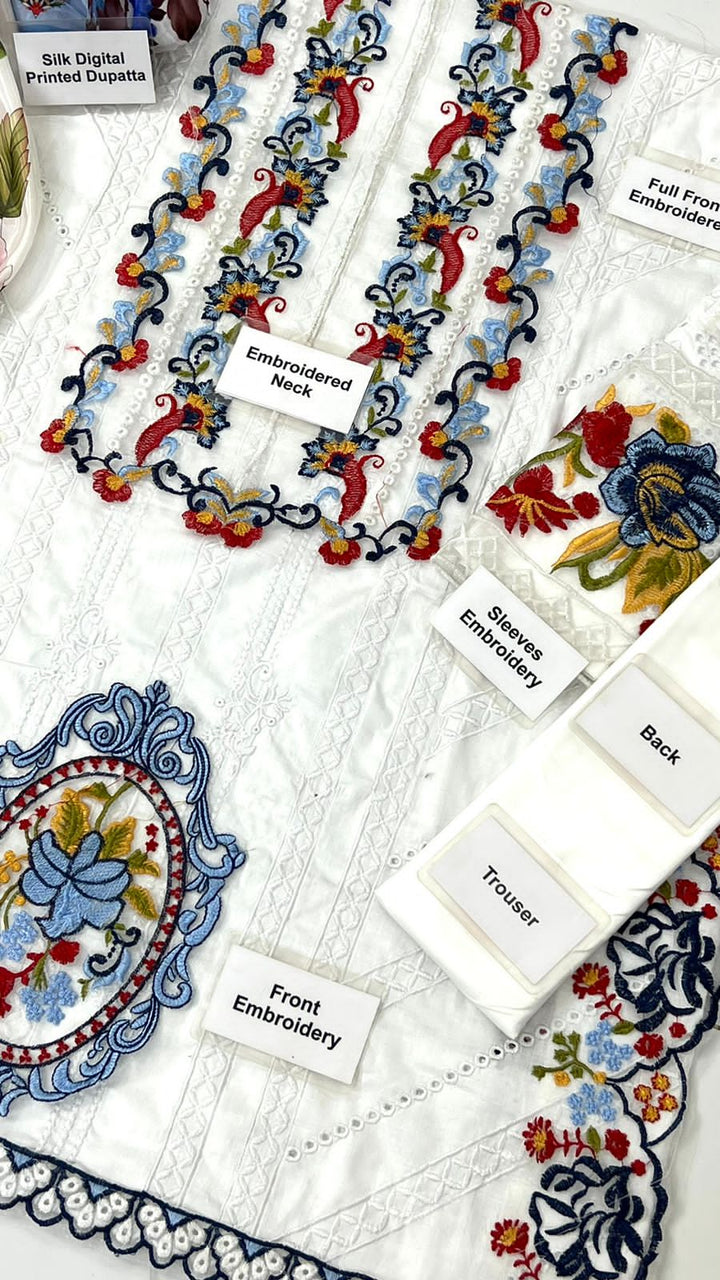 Faiza Saqlain Cotton Suit-Aarasta