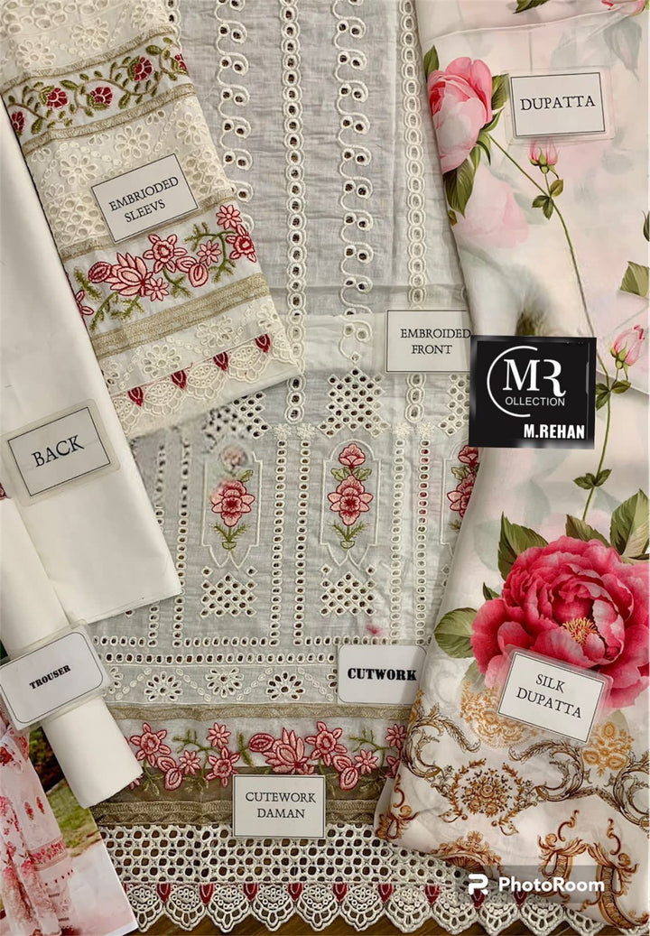 Farida Hassan Cotton Suit-Aarasta