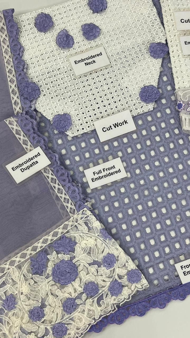 Farida Hassan Cotton Suit-Aarasta