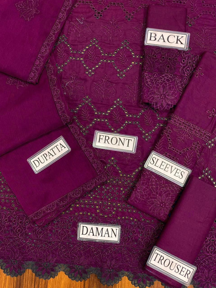 Kahf Cotton Suit-Aarasta