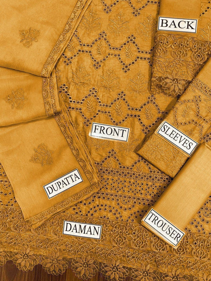 Kahf Cotton Suit-Aarasta