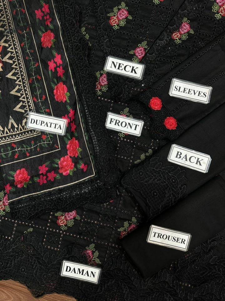 Maria B Cotton Suit-Aarasta