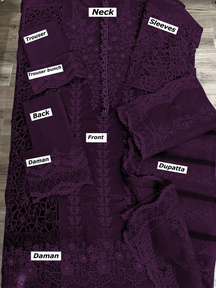 Maria B Cotton Suit-Aarasta