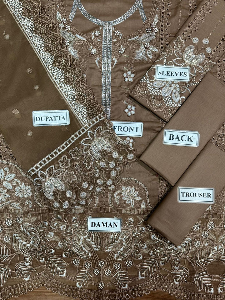 Maria B Cotton Suit-Aarasta