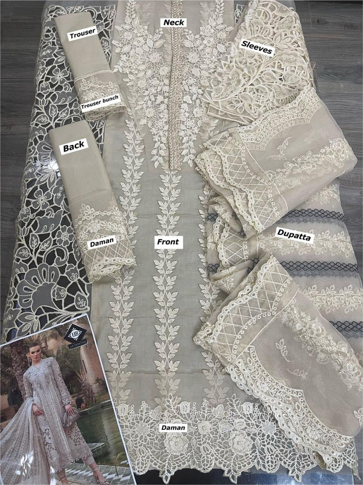 Maria B Cotton Suit-Aarasta