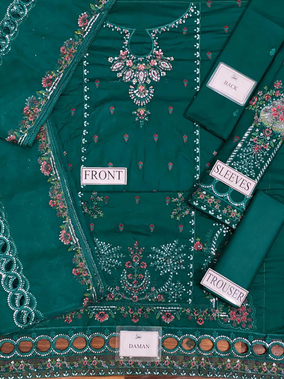 Maria B Cotton Suit-Aarasta