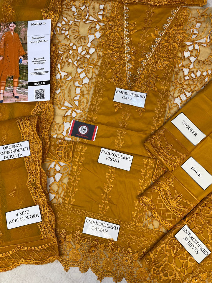 Maria B Cotton Suit-Aarasta