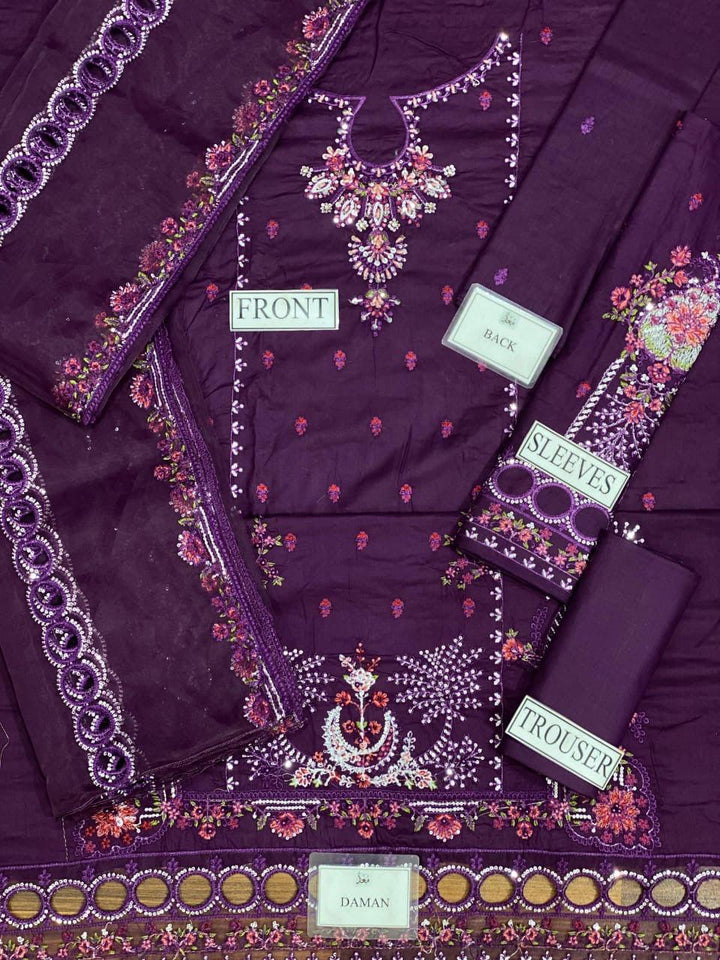 Maria B Cotton Suit-Aarasta