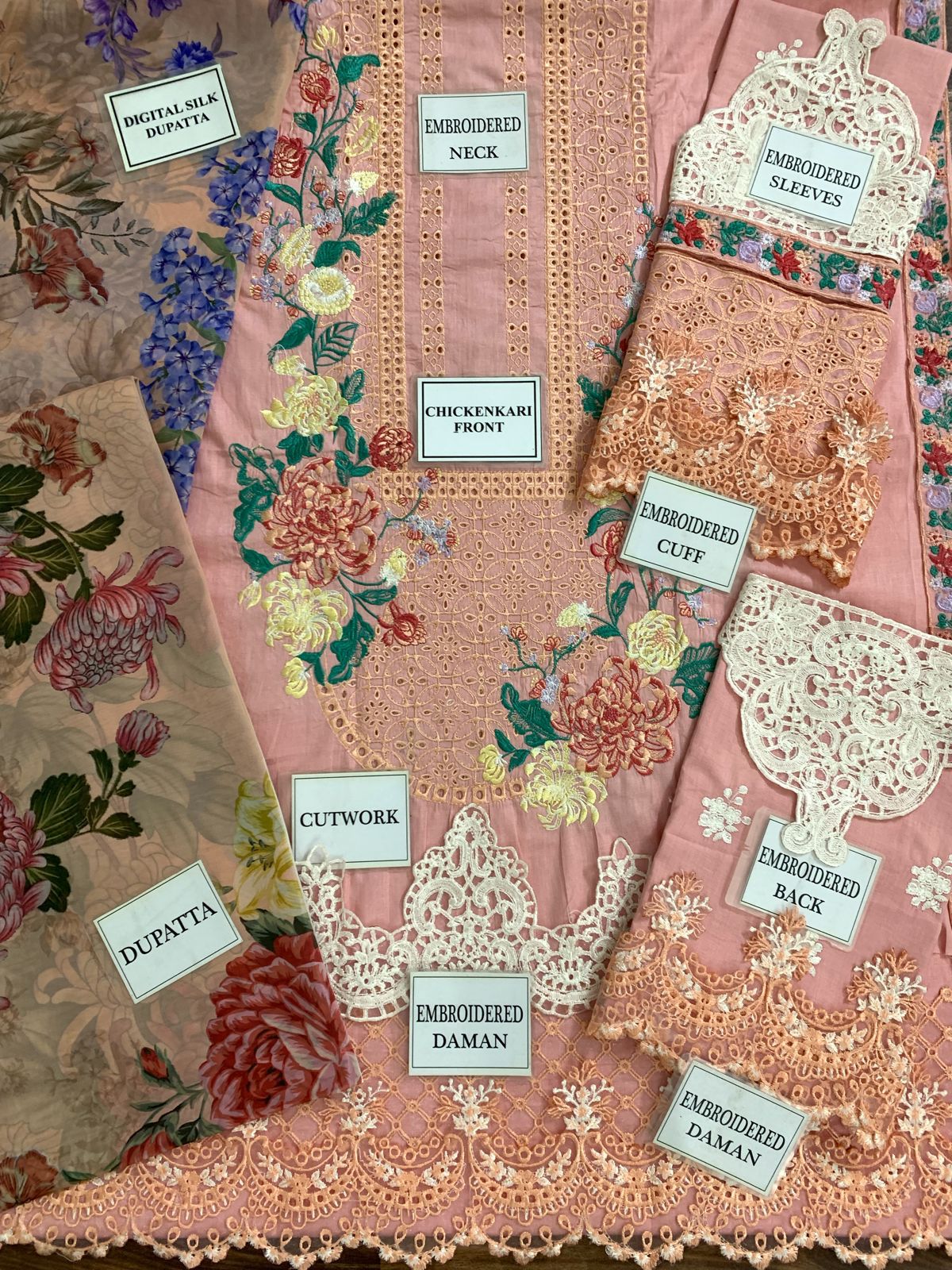 Maria B Cotton Suit-Aarasta