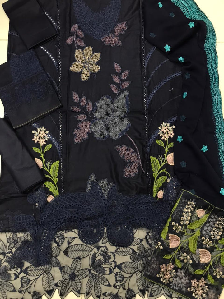 Maria B Cotton Suit-Aarasta