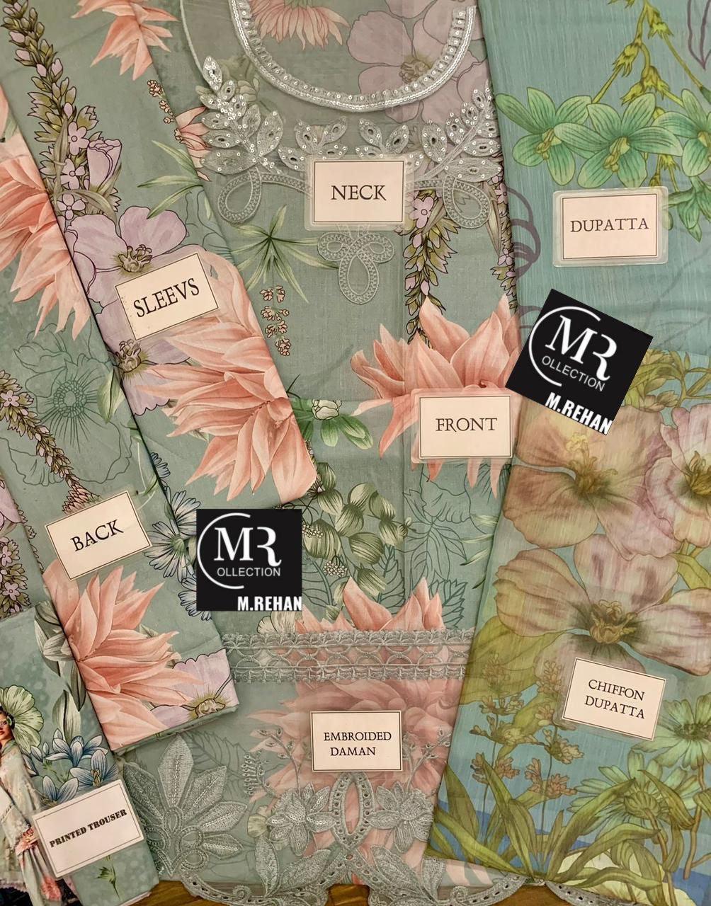 Maria B Cotton Suit-Aarasta