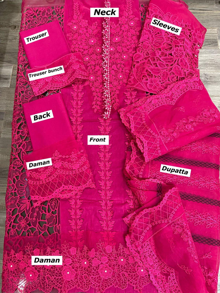 Maria B Cotton Suit-Aarasta