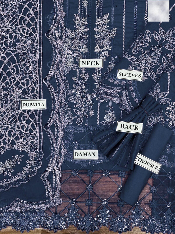 Maria B Cotton Suit-Aarasta