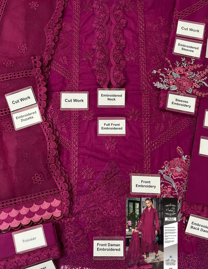 Maria B Cotton Suit-Aarasta