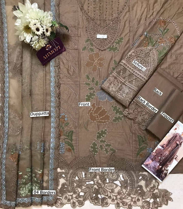 Maria B Cotton Suit-Aarasta