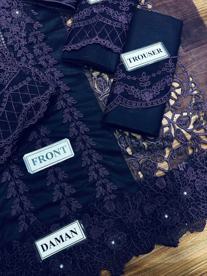 Maria B Cotton Suit-Aarasta