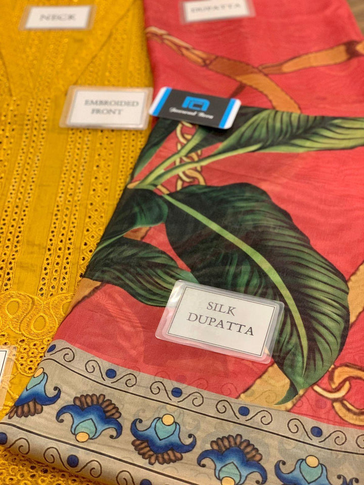 Maria B Cotton Suit-Aarasta