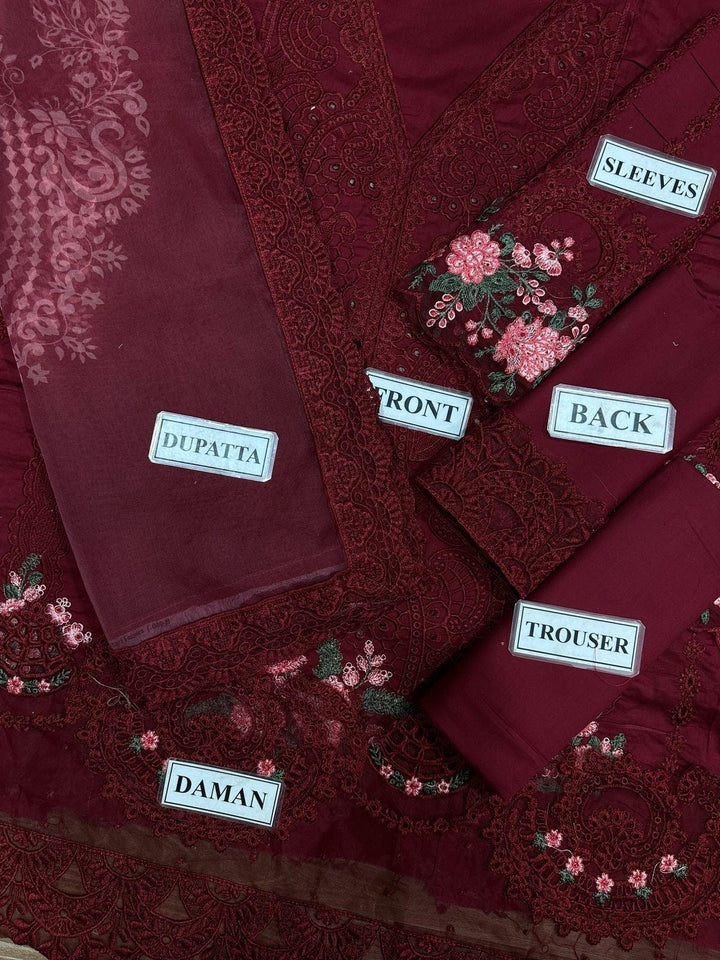 Maria B Cotton Suit-Aarasta