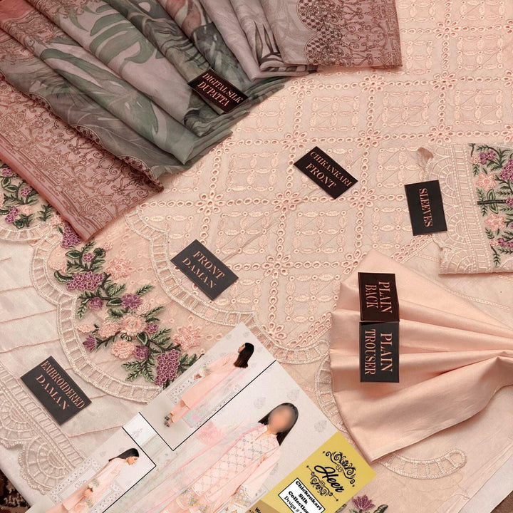 Maria B Cotton Suit-Aarasta