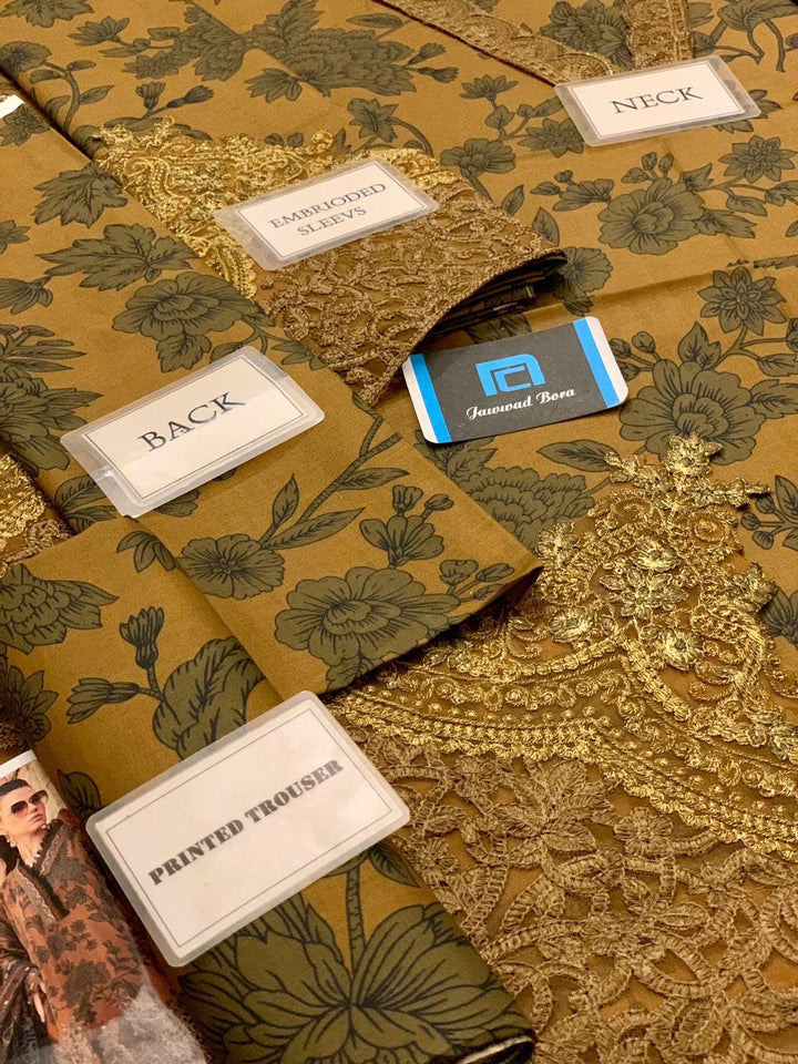 Maria B Cotton Suit-Aarasta