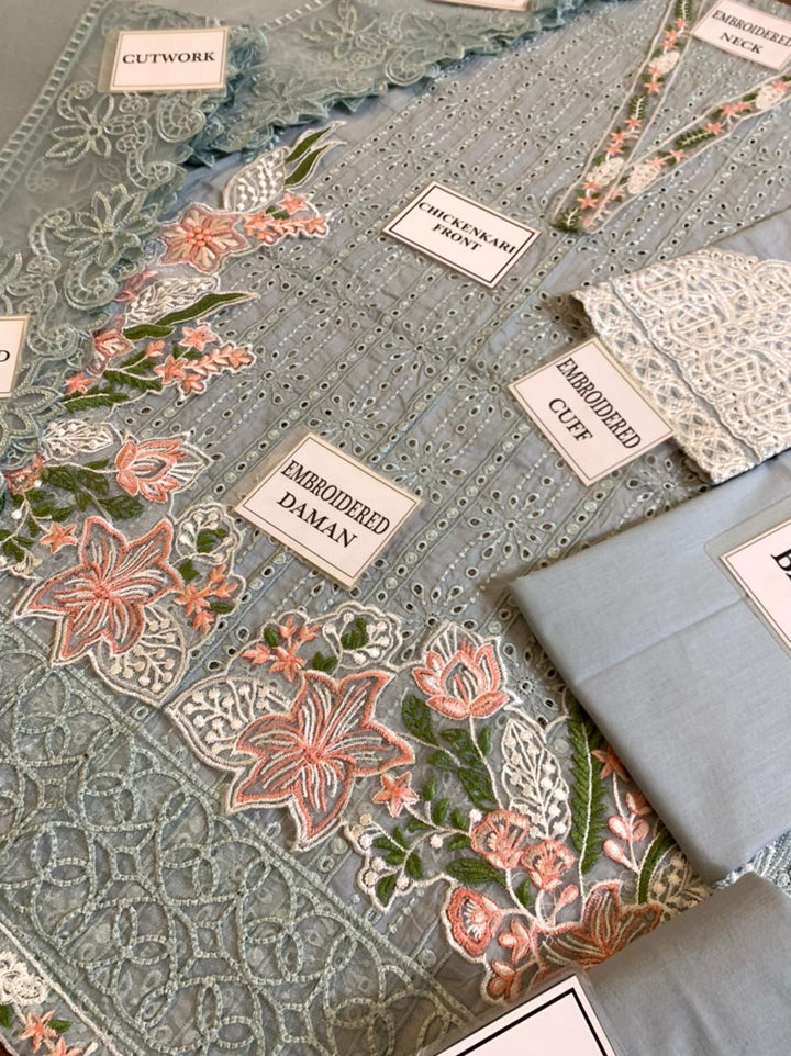 Maria B Cotton Suit-Aarasta