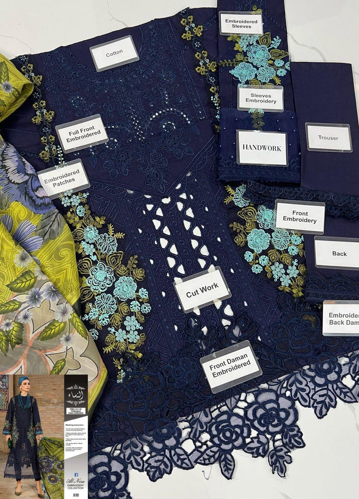 Maria B Cotton Suit-Aarasta