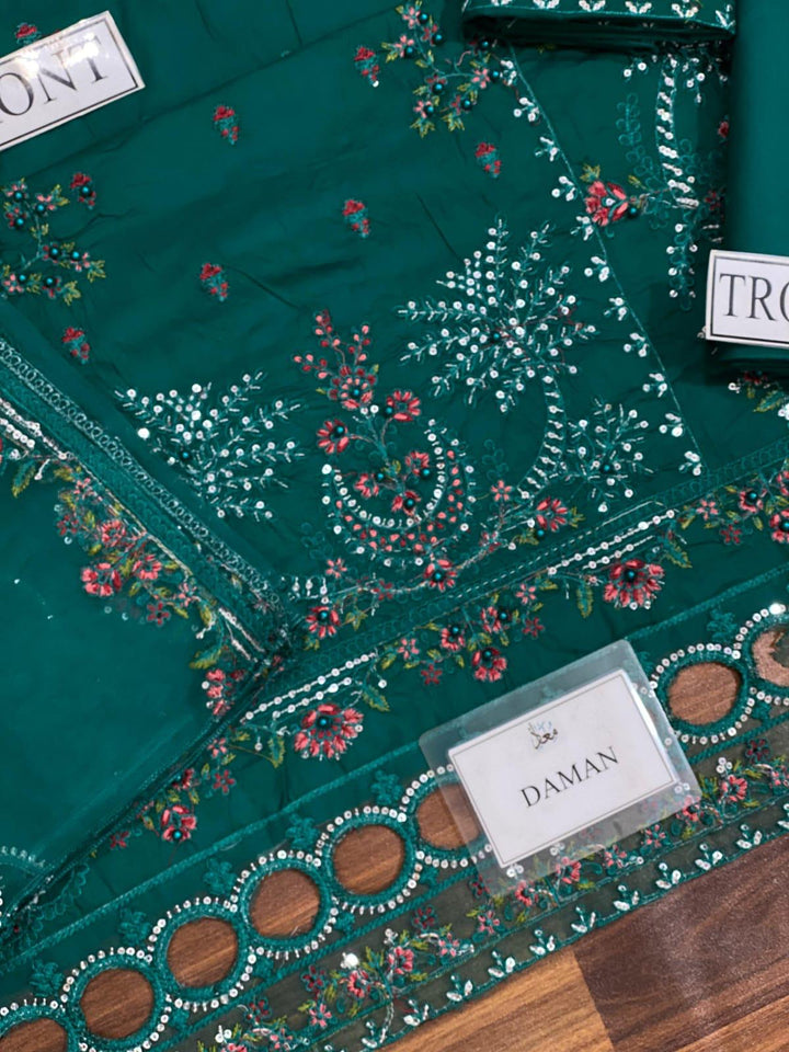 Maria B Cotton Suit-Aarasta