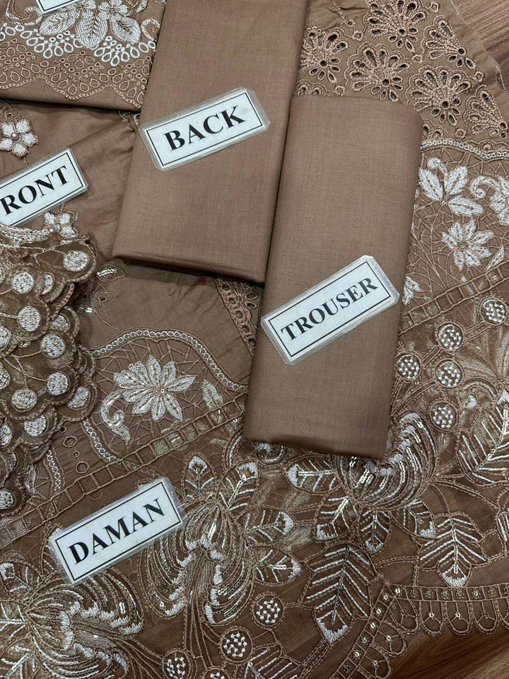 Maria B Cotton Suit-Aarasta