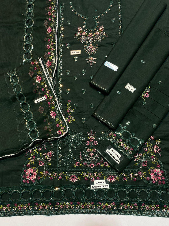 Maria B Cotton Suit-Aarasta