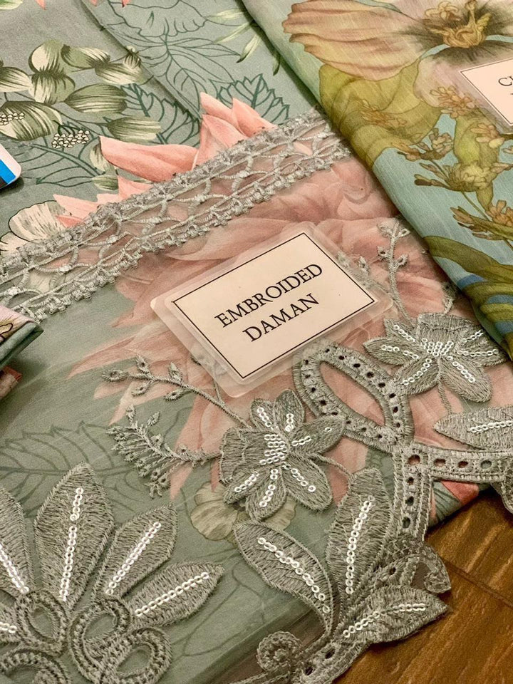 Maria B Cotton Suit-Aarasta