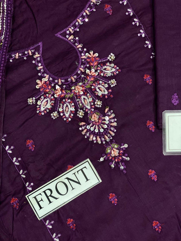 Maria B Cotton Suit-Aarasta