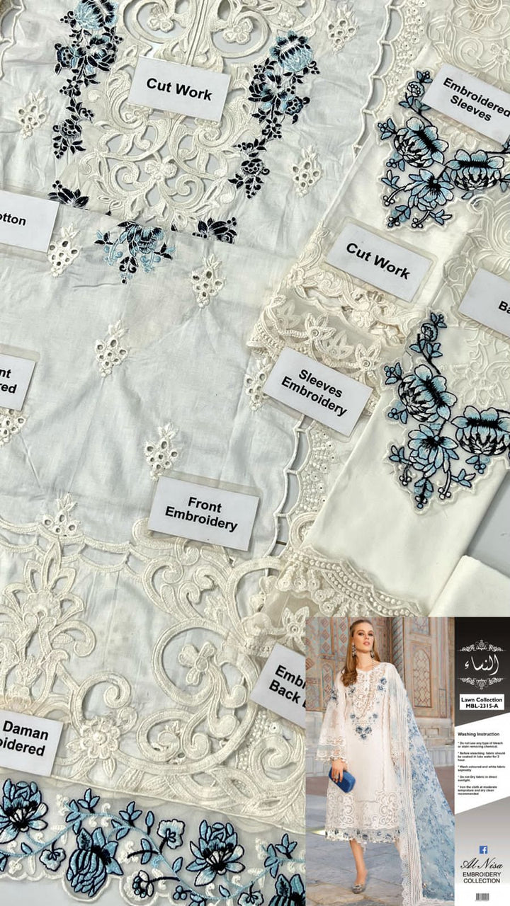 Maria B Cotton Suit-Aarasta