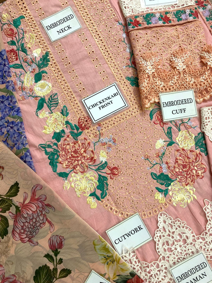 Maria B Cotton Suit-Aarasta