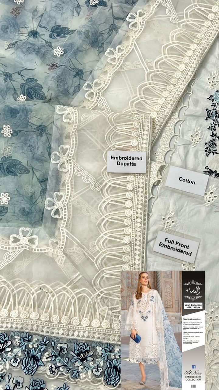 Maria B Cotton Suit-Aarasta