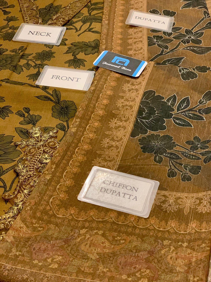 Maria B Cotton Suit-Aarasta