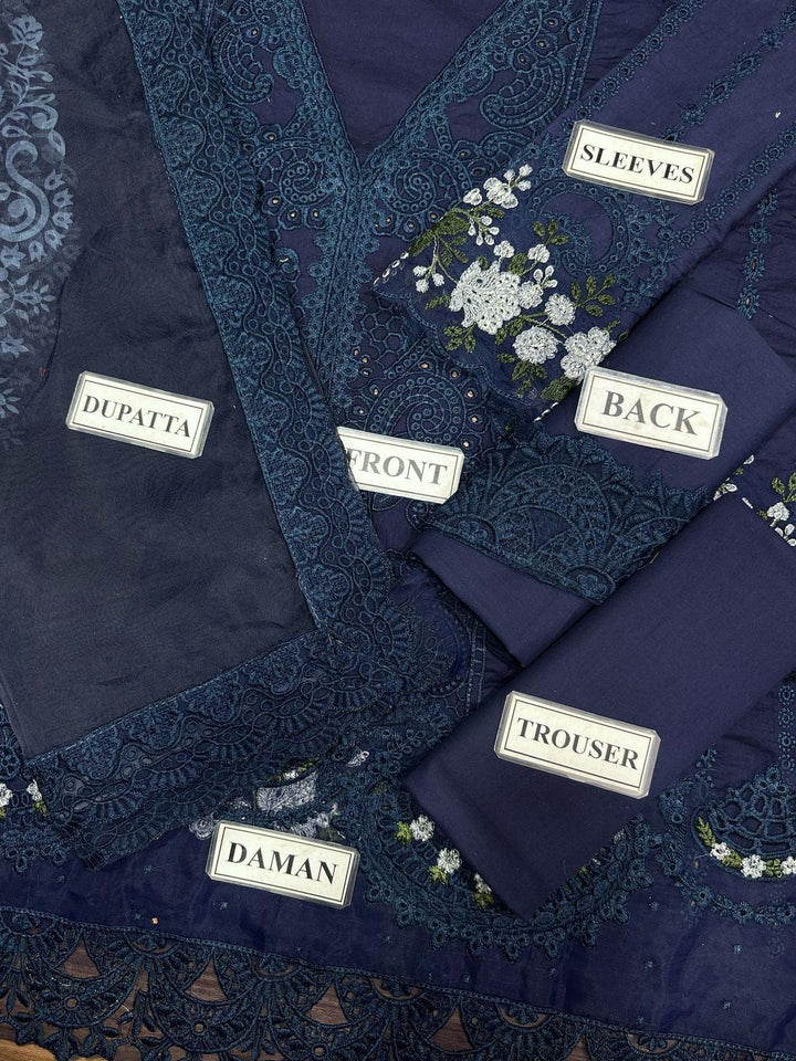 Maria B Cotton Suit-Aarasta