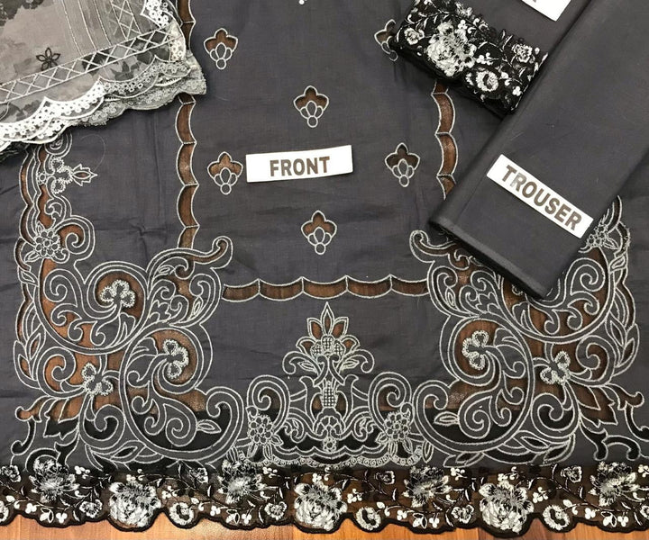 Maria B Cotton Suit-Aarasta