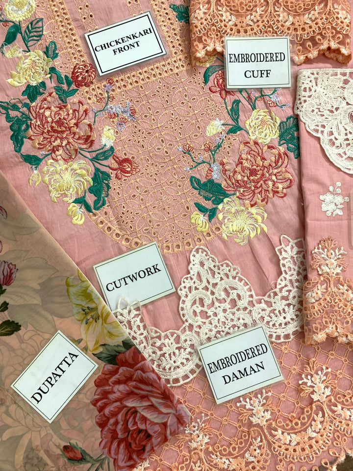 Maria B Cotton Suit-Aarasta