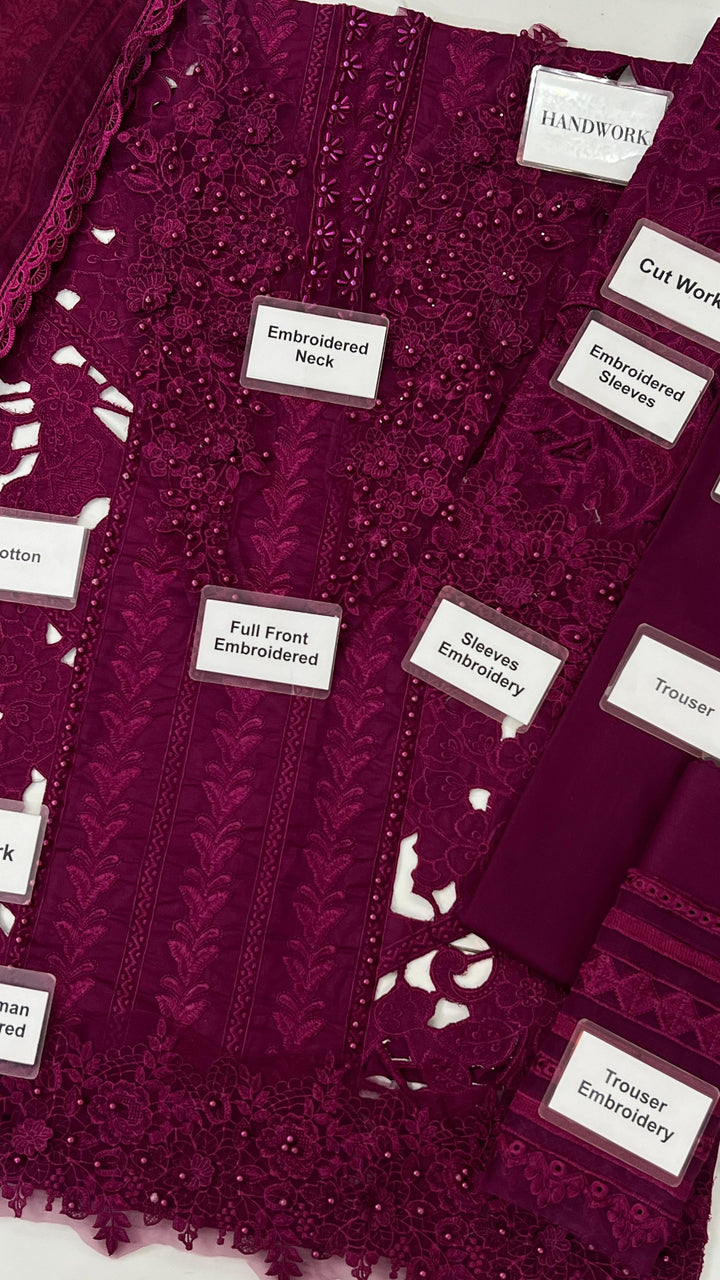 Maria B Cotton Suit-Aarasta