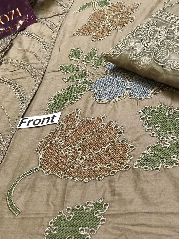 Maria B Cotton Suit-Aarasta